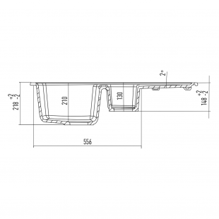 Раковина Kuppersberg ALBA 1 5B1D